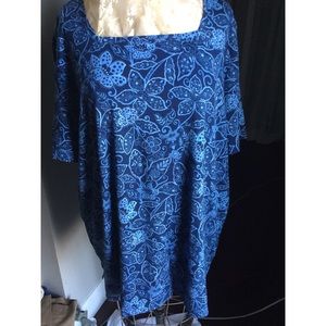 Catherine’s Liz & Me Top 2X 22/24W 100% Cotton